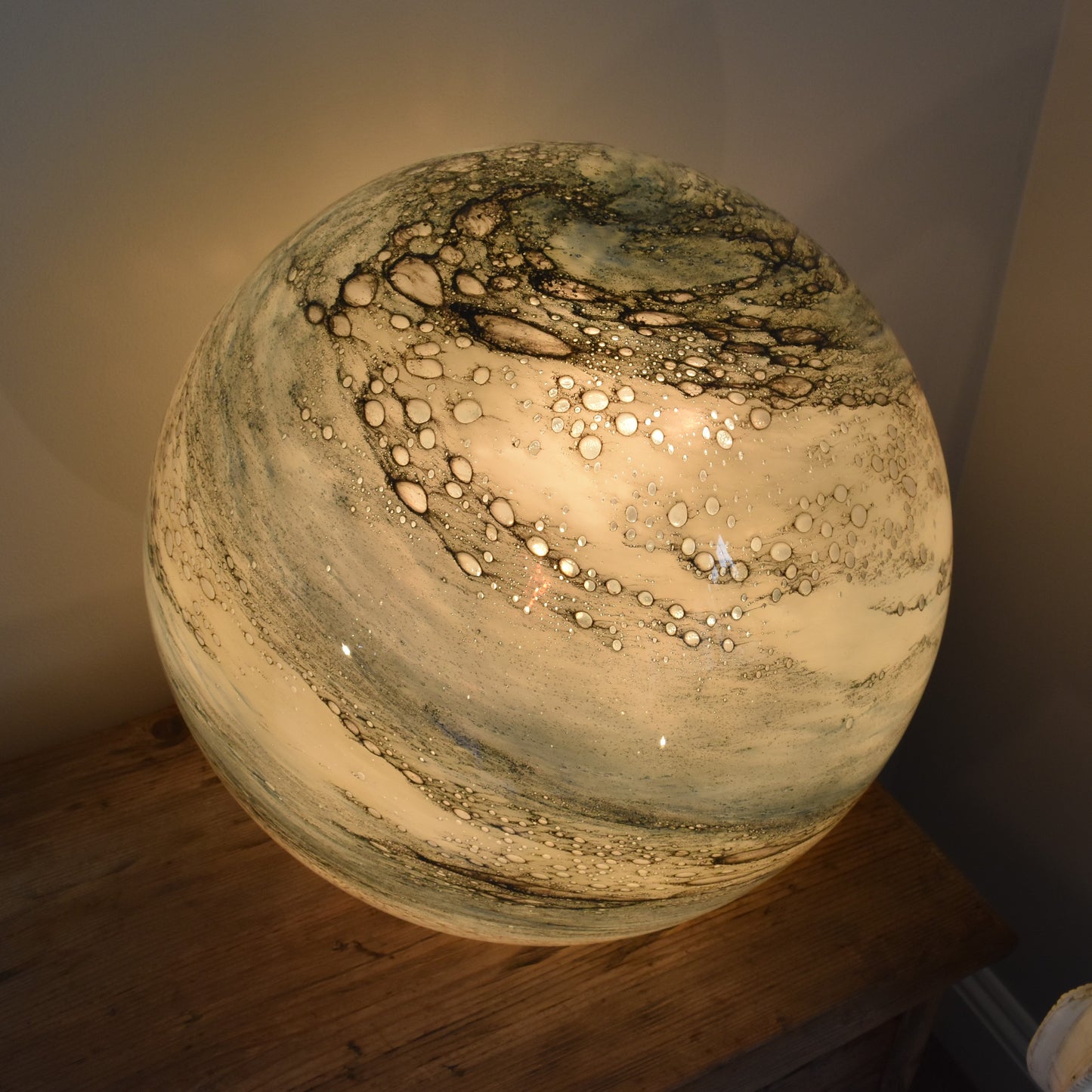 Sand & Sea Glass Lamp - Sphere XL