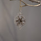 Retro Trumpets Handblown Glass Bauble - Silver - Small
