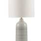 Ribbed Ombre Lamp Grey/Blue