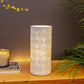 Diamond Ripple Porcelain Lamp