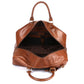 Tan Leather Weekend Holdall