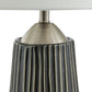 Ribbed Ceramic Lamp