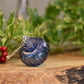 Victorian Coach - Egyptian Glass Bauble - Blue - Small