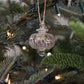 Victorian Coach - Egyptian Glass Bauble - Clear Iridescent - Small