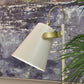 White Marble Task Lamp