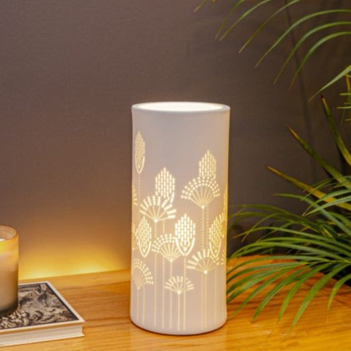 Wild Flower Porcelain Lamp