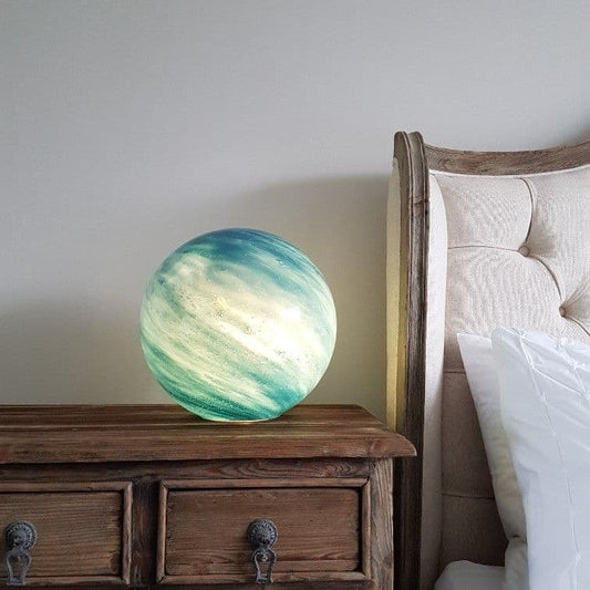 Galaxy Handblown Glass Lamp - Sphere Large