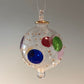 Disco Smarties Handblown Glass Bauble - Multi Colour - Large