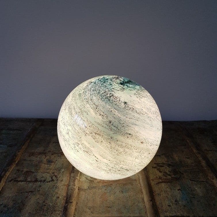 Copper Cloud Glass Lamp - Sphere Small