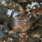 Infinity Band Glass Bauble - Iridescent Jade & Gold - Large