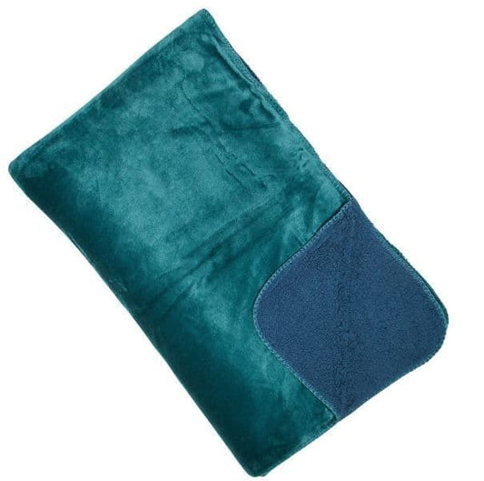Petrol Fleece Throw