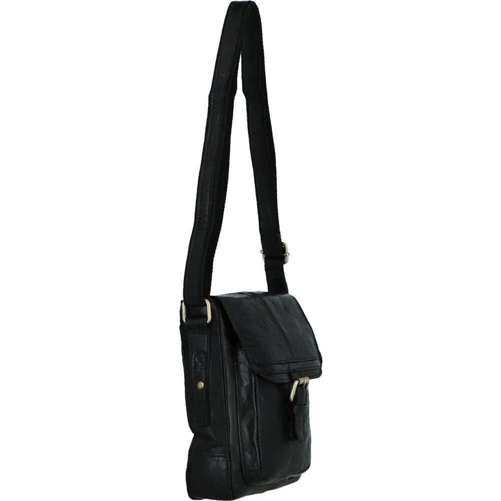 Soft Leather Compact Body Bag - Various Colours