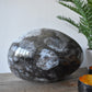 Smoked Quartz Handblown Glass Lamp - Rock