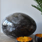 Smoked Quartz Handblown Glass Lamp - Rock
