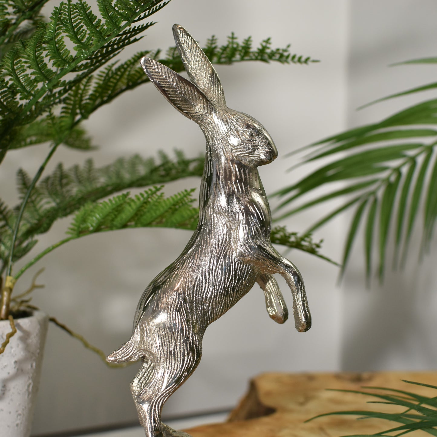 Silver Hare Ornament