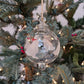 Goose Handblown Glass Bauble - Frosted - Large